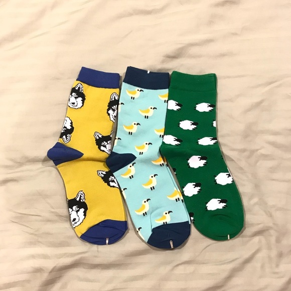 Accessories - $10/3 Bundle Korean NWT and Box socks